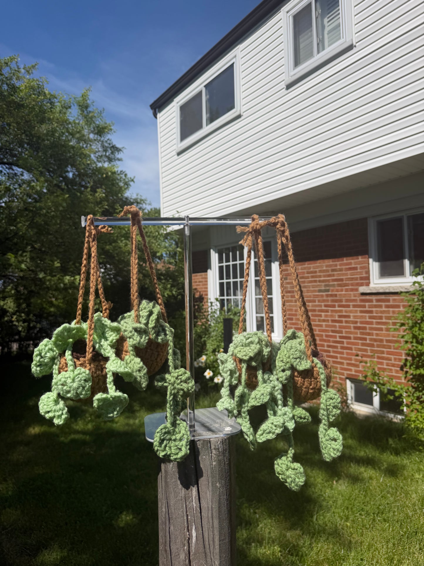 Crochet Hanging plant