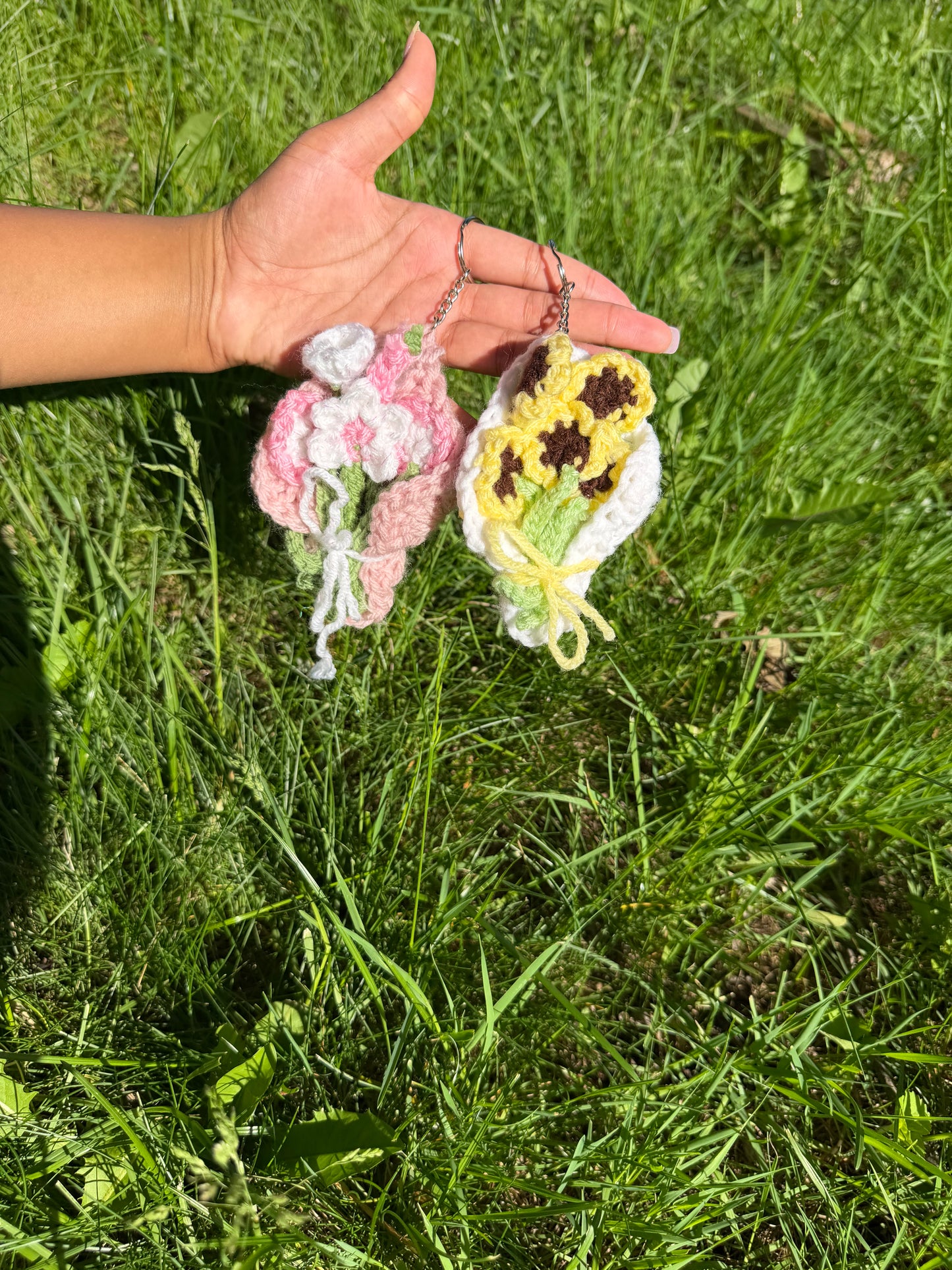 Flower Bouquet Keychain