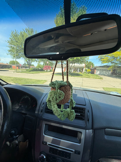 Crochet Hanging plant